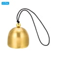 thumbnail image 3 of 3 Pcs Wind Chime, Hanging Bells Temple Bells Retro Outdoor Hanging Metal Chinese Wind Chime, Gold Black, 3 of 6