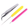 thumbnail image 3 of Fdit Slotted Paper Quilling Tools,1 Set Quilling Paper Rolling Kit Slotted Tools Ruler For Home Office Decoration, Slotted Quilling Tool, 3 of 11