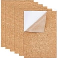 thumbnail image 2 of Cork Self-adhesive Wall Decorate Rectangle BurlyWood 297x210x2mm 6Sheets, 2 of 9