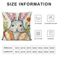thumbnail image 5 of YINGXI Decorative Throw Pillow Covers, Cushion Case Decor, Pink Home Decoration for Sofa Couch 24x24in, 5 of 5