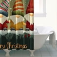 thumbnail image 4 of Winter Funny Bath Curtain Snowflake Christmas Rustic Farmhouse Shower Curtains Hotel Luxury Style Bathroom Curtains for Dorm Bathroom Decor Christmas, 4 of 5