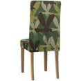 thumbnail image 4 of ABPHQTO Funda protectora de camuflaje para silla, funda protectora de asiento para comedor, Hotel, boda, fiesta, juego de 6, 4 of 4