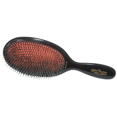 Mason Pearson Popular Mixture Bristle & Nylon Brush, BN1, Dark (Best Mason Pearson Brush For Fine Hair)