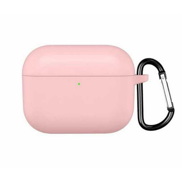 GadgetCom Replacement Case Compatible with Apple AirPods Pro 3 , Shockproof Silicone Cover Earbuds Pouch Shell With Carabiner