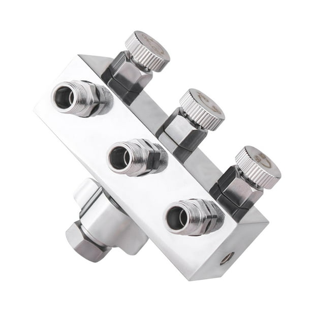 Adaptador de aerógrafo Perfecl Conector de desconexión de aerógrafo Salida de aire Adaptador de manguera de aire para pintura