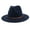 Black, blue, burgundy, variant on Hat Womens Wide Brim Wool Felt Flat Top Fedora Hat Party Church Trilby Hats Cap Winter Fall Hats for Women