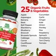 thumbnail image 2 of FeelGood Superfoods Vita Fruits and Veggies Supplements, Multivitamin Fruit and Vegetable Gummies, 25 Fruits and Vegetables, Watermelon and Apple Flavors, Vegan, Non-GMO, 60 Count, 2 of 7