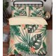 thumbnail image 2 of 3D Verde Hojas Tropicales Juego de Funda de edredón Juego de Funda de edredón Fundas de almohada, 2 of 3