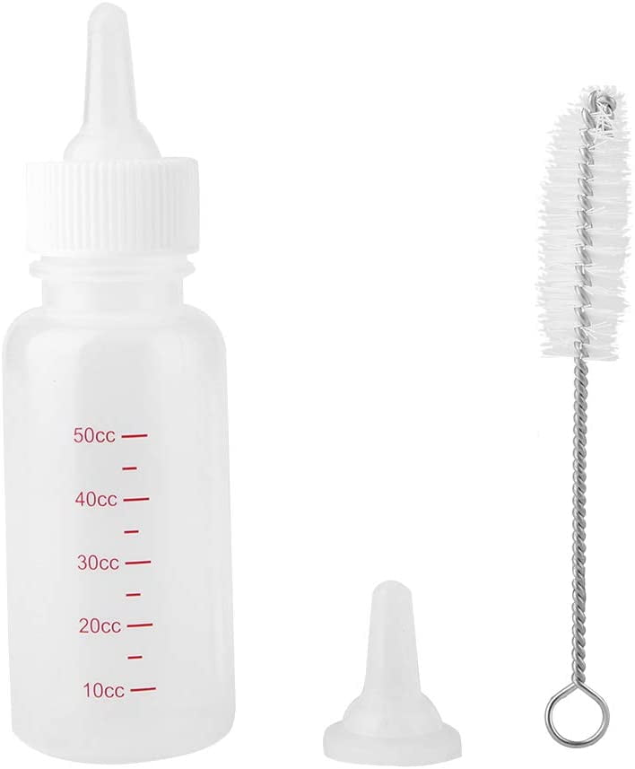 Cat Nursing Bottle, 50ml Newborn Animal Nursing Care Set Milk Feeding