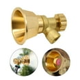 thumbnail image 5 of Agricultural atomization adjustable sprayer nozzle aluminum gold sprayer nozzle, 5 of 11