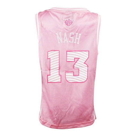 Authentic Nba Basketball Jersey - Steve Nash Phoenix Suns NBA Adidas Pink Official Fan Fashion Basketball Jersey For Girls