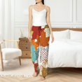 thumbnail image 4 of Pajama Pants Women, Fall Maple Leaves Sweatpants Soft Sleep Lounge Pants, Casual PJ Bottoms Pants with Pockets, 4 of 7