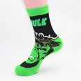thumbnail image 2 of Moda hombres mujeres calcetines largos Marvel Anime Spiderman Cosplay adulto pantorrilla calcetines Hip Hop personalidad zhangmengya LED, 2 of 2