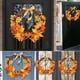 thumbnail image 2 of Compre 2 y consiga un 10% de descuento Halloween Wreath Bell Wall Hanging Ghost Face Maple Leaf Decoration, 2 of 5