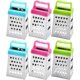 thumbnail image 1 of 6pcs Mini Cheese Grater, Stainless Steel Small Box Graters Vegetable Grater Food, 1 of 5