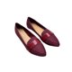 thumbnail image 1 of Zapatos planos de ballet informales con punta en punta para mujer Zapatos cómodos de charol, 1 of 4