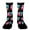 Black, variant on Baseball Funny Socks Christmas Santa Novelty Casual Crew Socks Women Men Christmas Socks Cute Crazy Design Socks Novelty Gift For Women Men 1 Pairs 2 Size Socks Stocking(Pink,34cm)