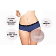 thumbnail image 3 of Emprella Women's Underwear Hipster Panties - 5 Pack Colors and Patterns May Vary Small - 4X, 3 of 4