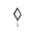 thumbnail image 2 of Perchero decorativo Sombel - Negro WEIK Sombel, 2 of 6