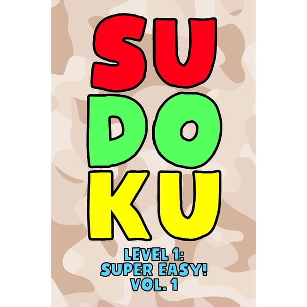 Sudoku Level 1 Super Easy Play 9x9 Grid Sudoku Super Easy Level 
