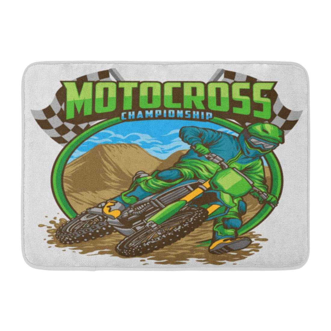 NUDECOR Bike Motocross Championship Dirt Biker Games Action Active