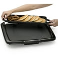 Presto CoolTouch Electric Griddle/Warmer Plus, Black