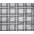 thumbnail image 4 of oneOone Polyester Lycra Gray Fabric Gingham Check Quilting Supplies Print Sewing Fabric By The Yard 56 Inches Wide, 4 of 4