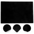 thumbnail image 2 of GAXIRE Earring Box Insert Earring Necklace Display Tray Black Sponge 1Pack, 2 of 10