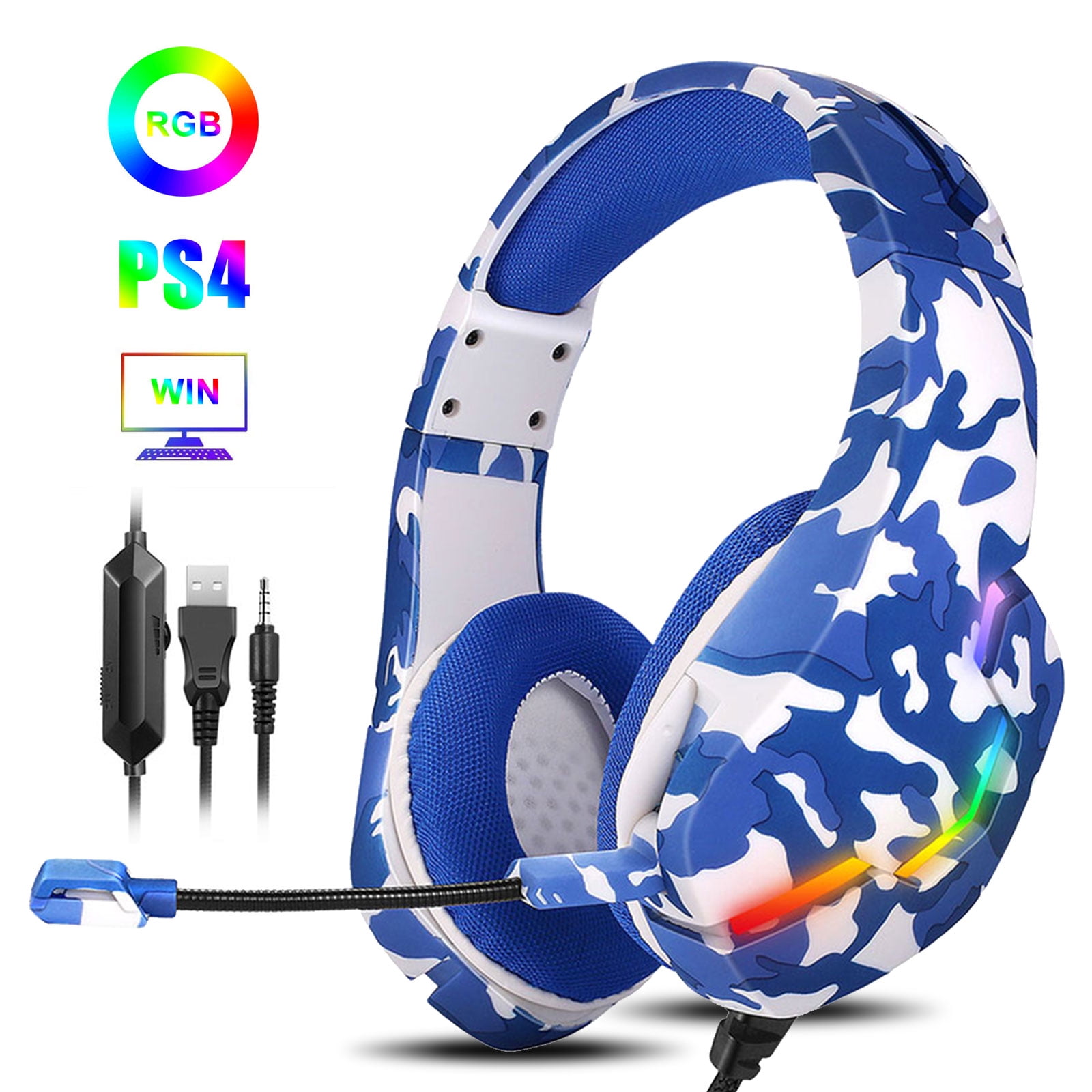 Yousheng Camo Gaming Headset Fit for 