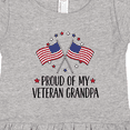 thumbnail image 4 of Inktastic Military Proud of Veteran Grandpa Girls Toddler Dress, 4 of 5