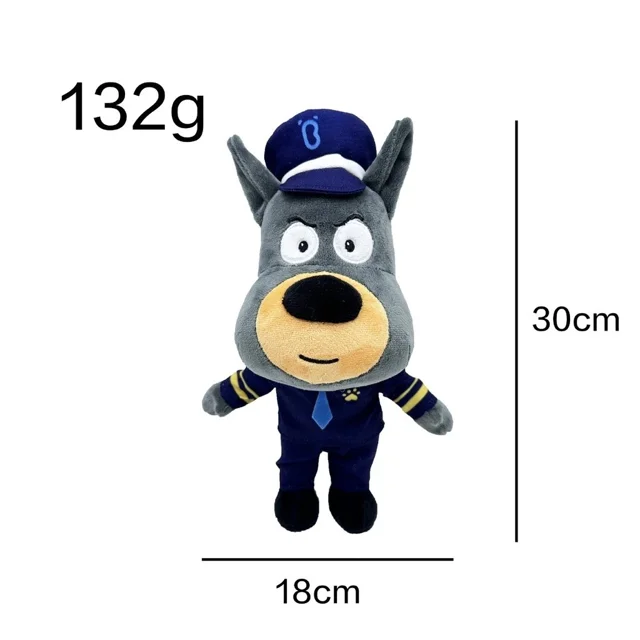 DEBGFS Sheriff Labrador Plush Toy Soft Stuffed Animal For Boys And Girls,Style C