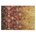 thumbnail image 2 of Addison Rugs Chantille Indoor/Outdoor Transitional Floral Gold Washable Rectangle Rug, 1'8" x 2'6", 2 of 6