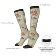 thumbnail image 4 of Naloa Marine Sailing Badges Thigh High Socks Extra Long Stretchy Sock Women Over Knee High Opaque Stocking Daily Wear, 4 of 6