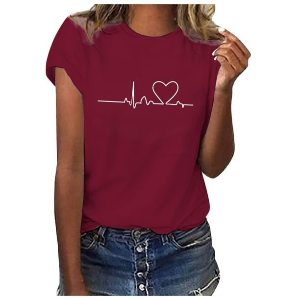 Playera Para Hombre, Camiseta De Manga Corta Holgada Con Cuello Redondo Y Estampado Informal A La Moda Para Niño Y Niña