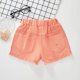 thumbnail image 4 of Odeerbi 3-12 Años Niños Niñas Verano Ripped Pantalones Cortos de Mezclilla Dobladillo Crudo Pantalones Cortos de Mezclilla Ocio Pantalones Cortos Deportivos, 4 of 5
