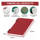 thumbnail image 3 of Cuaderno Profesional Libretas Espiral Raya Y Cuadro 6 Pzs B5 colores, 3 of 5