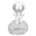 thumbnail image 3 of Soporte Para Teléfono Con Forma De Astronauta, Adorno De Soporte De Resina Con Mano De Obra Fina, Fácil De Transportar Para Sala De Estar, Oficina, Decoración De Sala, 3 of 7