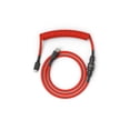 thumbnail image 1 of Cable de teclado en espiral Glorious USB C Artisan Braided Red, 1 of 7