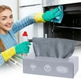 thumbnail image 6 of Uutvery 20 Pcs Thickened Disposable Kitchen Cloths, Lazy Dish Towels for Counters Dishes, Water-Washable Reusable Cleaning Wipes, Dry and Wet Use Pull-Out Cloths, Household Cleaning, 6 of 8