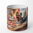 thumbnail image 4 of Carolines Treasures DAC3894CDL 10 oz Unisex Yorkshire Terrier Yorkie Christmas Cookies Decorative 100 Percent Soy Candle, 4 of 5