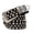 Black, variant on Women's Rhinestone Glitter Belts Bling Leopard X-Small-Large