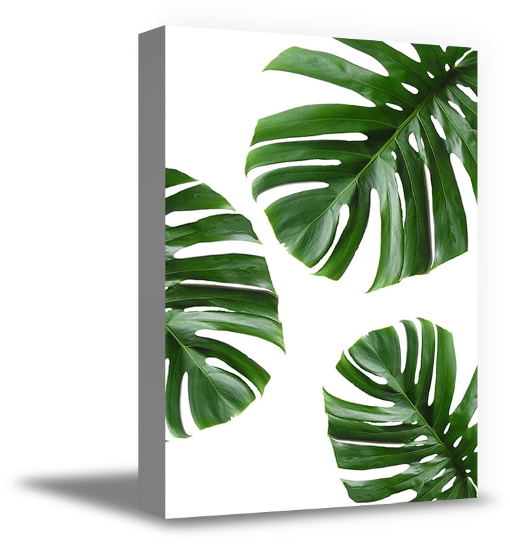 1x Home Decor Green Plant Canvas Art Print Poster Leaf Painting Wall Gifts Hot 