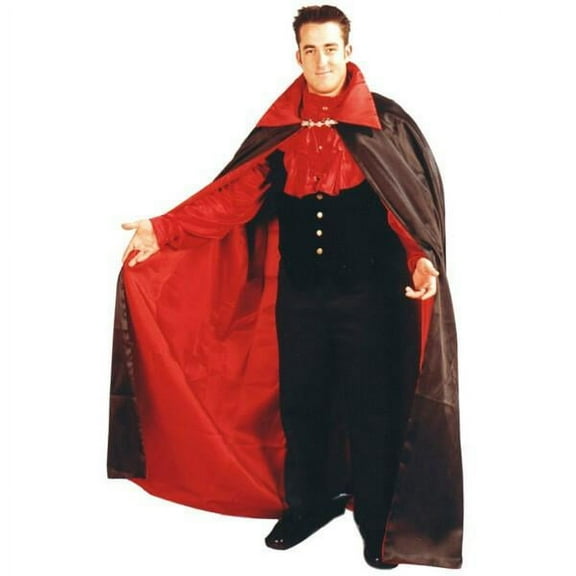 Adult Reversible Satin Vampire Cape