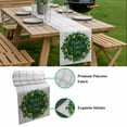 thumbnail image 5 of St Patricks Day Table Runner - 48 Inch Long, Kitchen Dining Table Runner Dresser Scarves, Spring Gold Coin Green Shamrock Wooden Grain Farmhouse Decor for Coffee Tables Wedding Party Banquet, 5 of 8