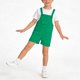 thumbnail image 5 of Odeerbi Niños Niñas Verano Bib En General Pantalones Cortos Casual Cómodo Lindo Romper Con Bolsillo, 5 of 7