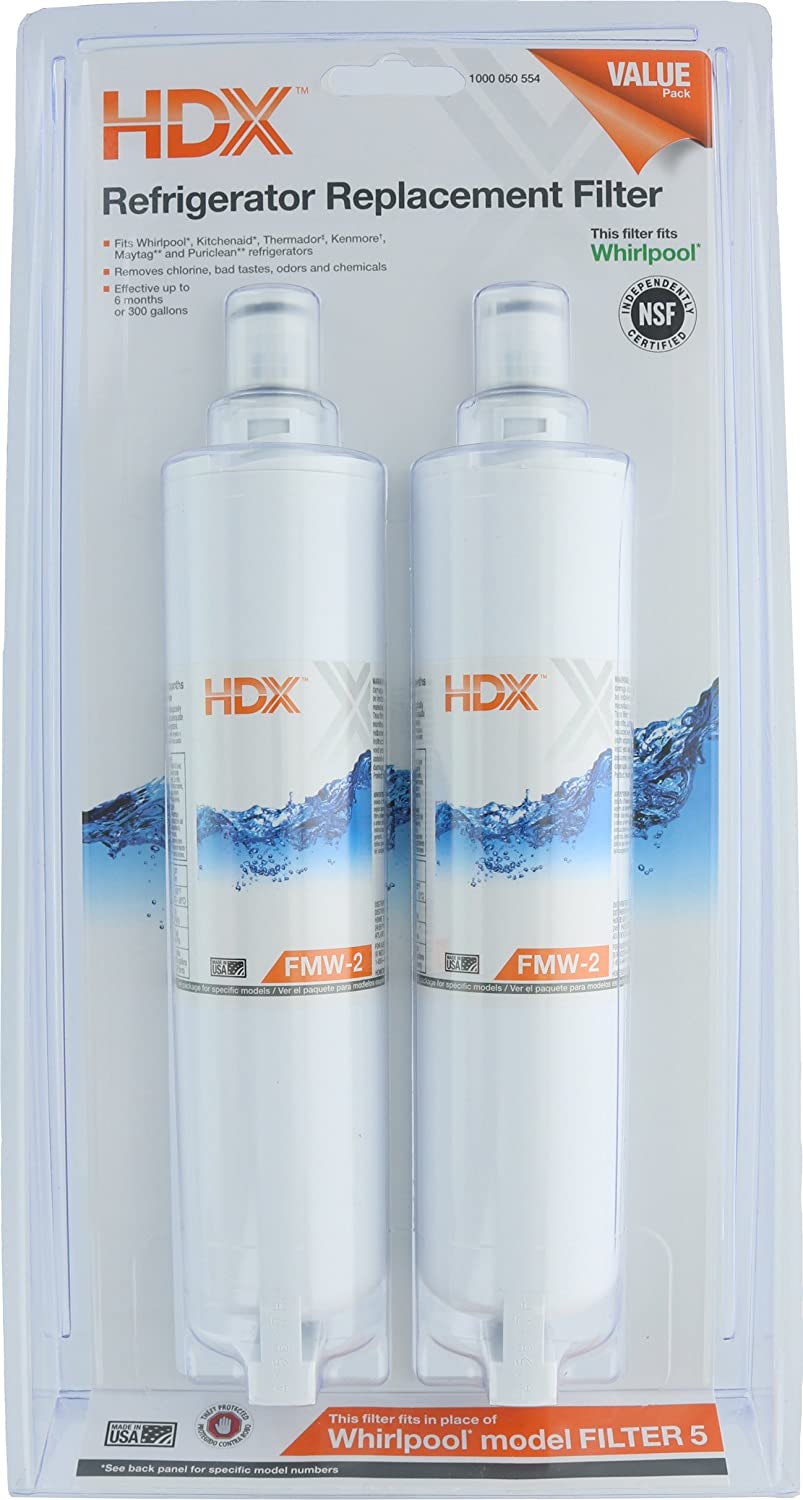 HDX FMW2 Replacement Water Filter / Purifier for Whirlpool
