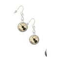 thumbnail image 3 of Delight Jewelry Silvertone Domed Music - Bass Silver tone Infinity French Earrings, 3 of 4