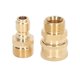 thumbnail image 2 of Adaptador de tubería para lavadora de alta presión de 5000 PSI, conectores macho hembra, rosca macho M22 x 1,5 mm, enchufe y toma., 2 of 14
