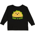 thumbnail image 3 of Inktastic Taco Bout a Cutie Cute Taco Pun Boys or Girls Long Sleeve Toddler T-Shirt, 3 of 5