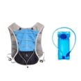 thumbnail image 2 of figatia Backpack Hydro Water Daypack with 2L Bladder Rucksack Vest Pack for Running Camping Race Biking Blue, 2 of 8